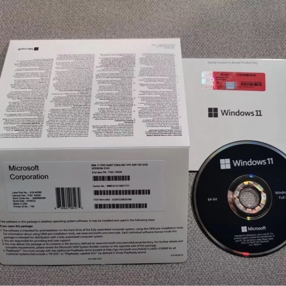 New Microsoft Windows 11 Pro Professional 64-Bit Operating System with Key - Picture 4 of 6